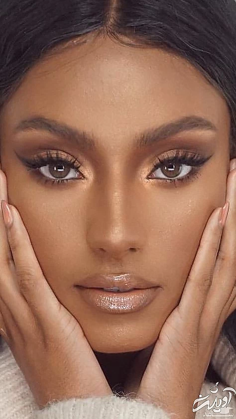 آرایش صورت برای پوست سبزه